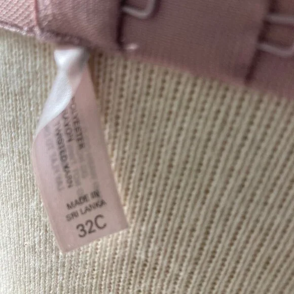 Victoria Secret Pink Metalic Mesh & Embroidery Demi Bra - Picture 8 of 10